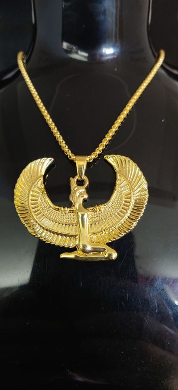 Collier Egypte déesse Isis Neuf 