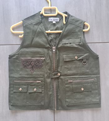 Veste sans manches neuf kaki Together Taille 40