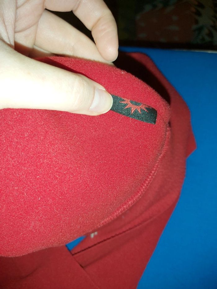 Bonnet + écharpe rouge - photo numéro 3