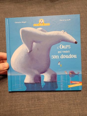 L'ours qui voulait son doudou livre