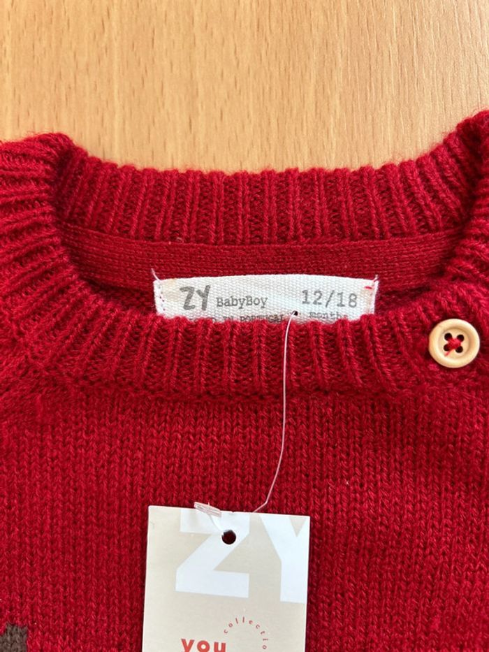 Pull de Noël 12-18 mois ZY - photo numéro 4