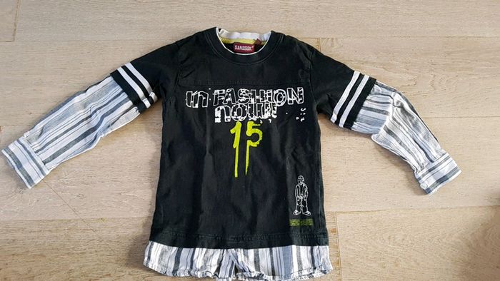 T-shirt manches longues garçon en 5 ans