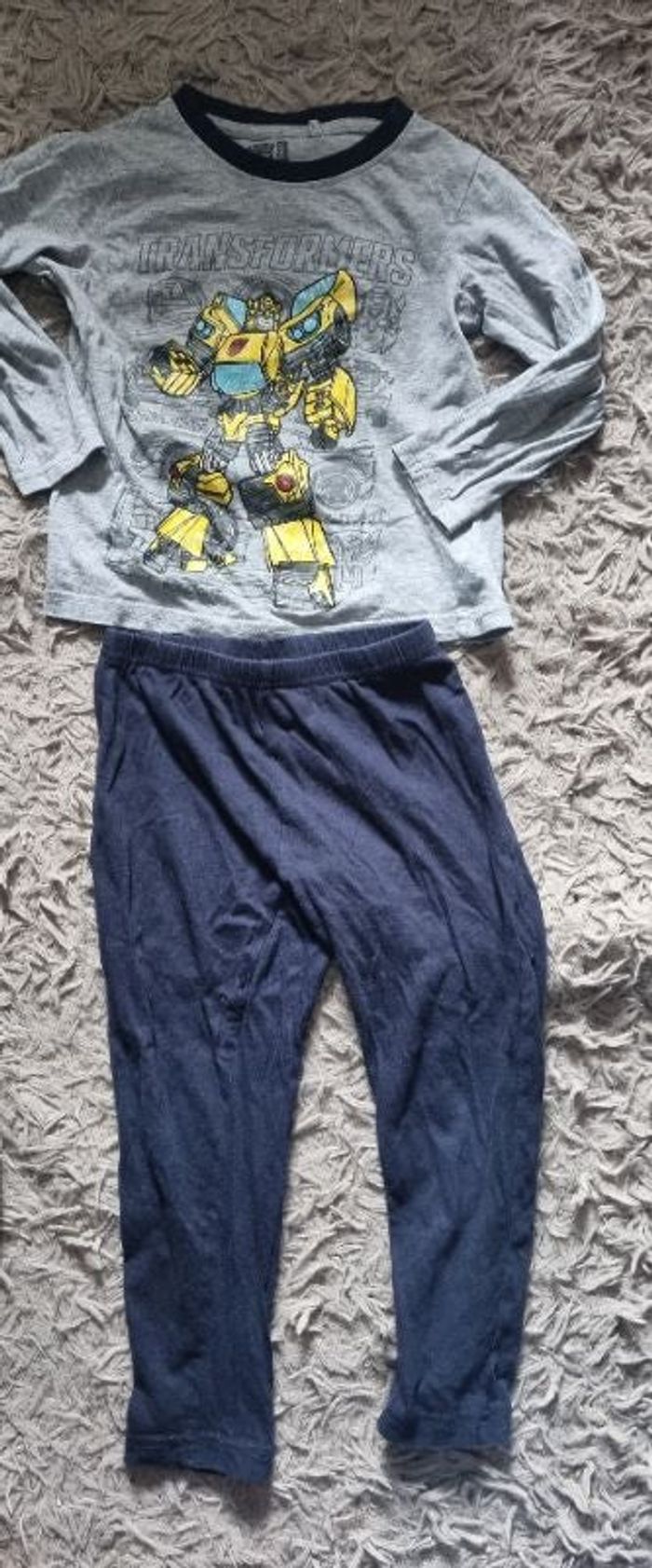 Ensemble pyjama Transformers 3-4ans
