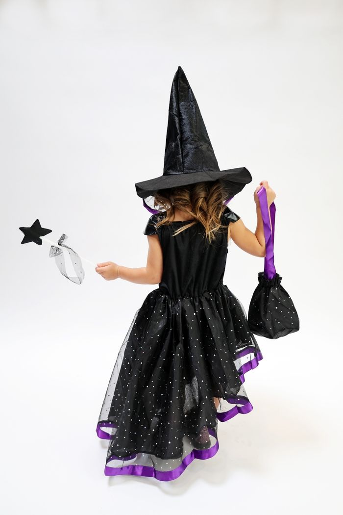 Déguisement Halloween sorcière complet fille - photo numéro 5