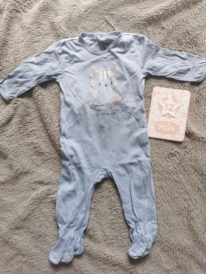 Pyjama léger Kiabi 12 mois