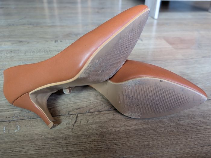 🤎 Escarpins marron clair – Comme neufs ! - photo numéro 3