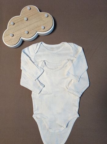 Lot 2 bodies manche longue