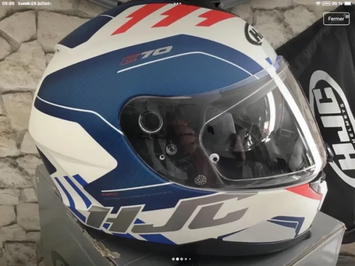 Casque hjc c70 comme neuf - photo numéro 2