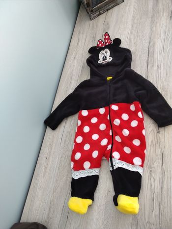 Surpyjama combinaison Minnie Disney fille 9 mois 