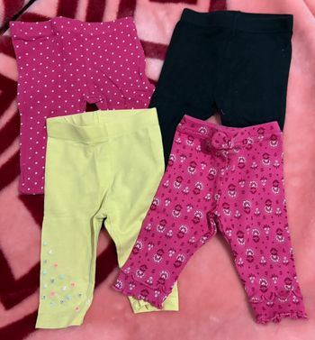 Lot de 4 leggings