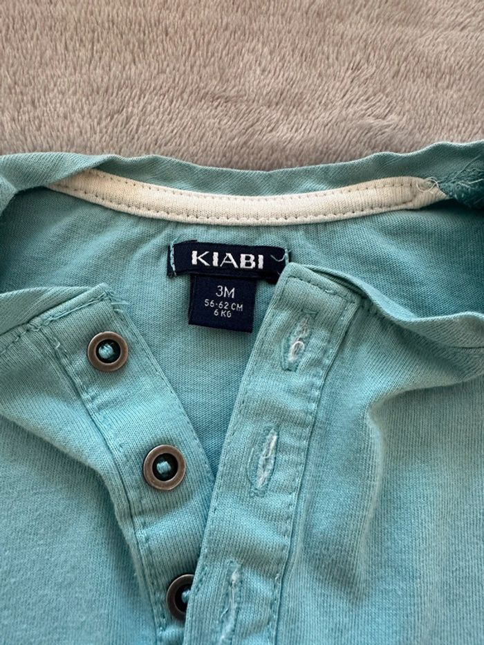Tee-shirt manches longues - 3 mois - Kiabi - photo numéro 3