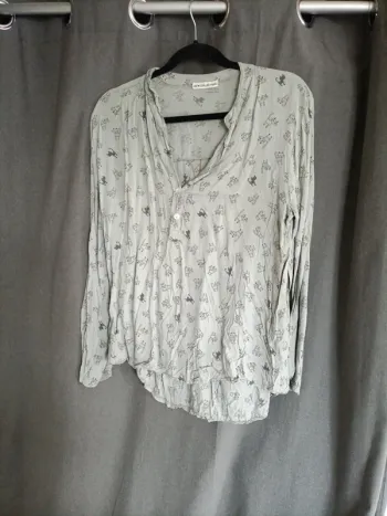 Chemise légère motif chats