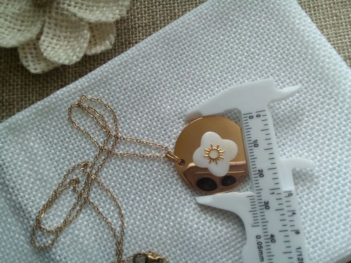 Collier à offrir à sa sœur , trèfle n'acre - photo numéro 3