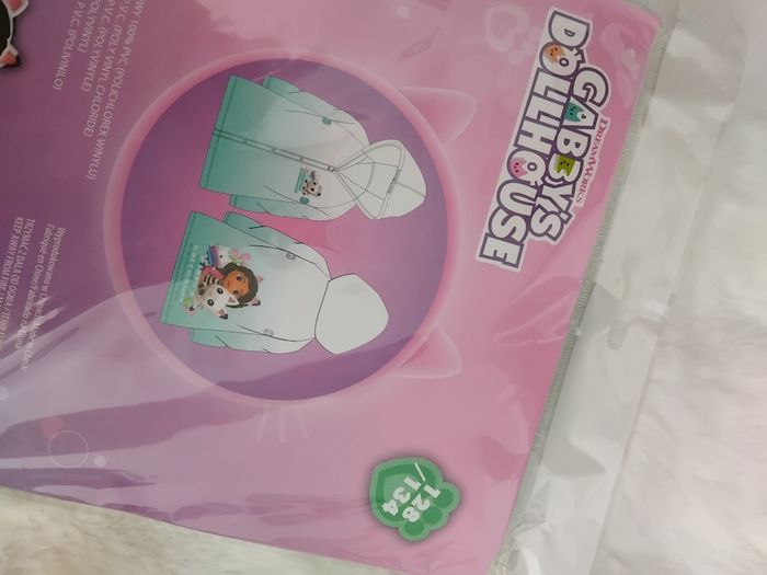 Imperméable fille, Gabby’s Dollhouse, neuf, 8/9 ans - photo numéro 5