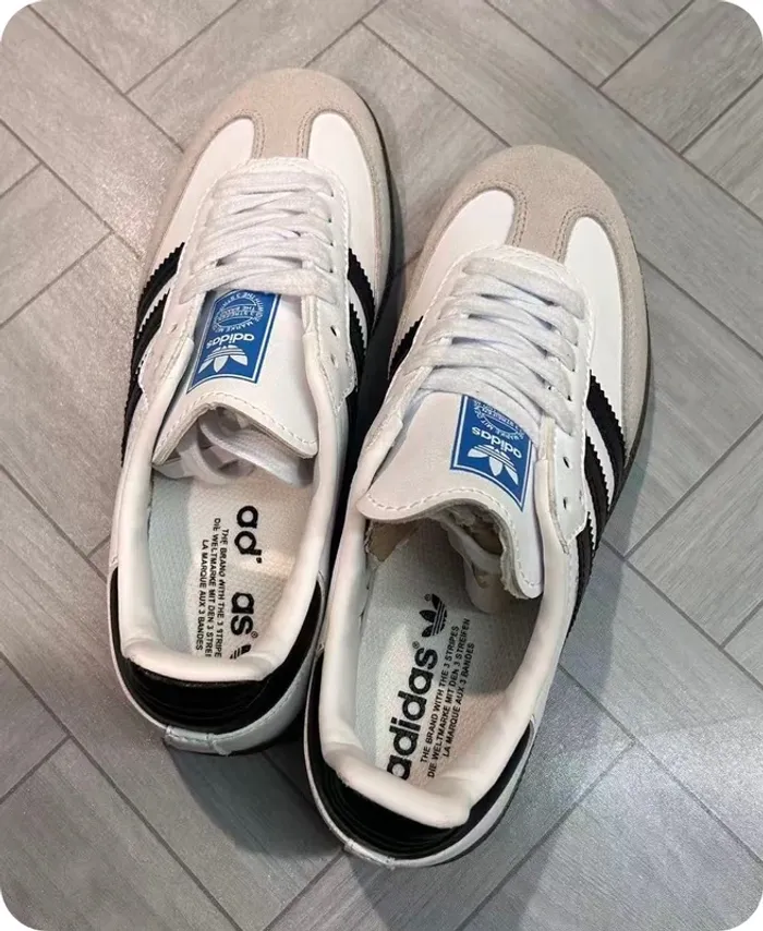 Adidas Originals Samba Blanc taille 39 - photo numéro 4