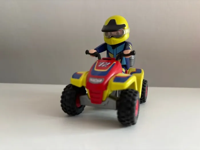 Playmobil quad et pilote - photo numéro 2