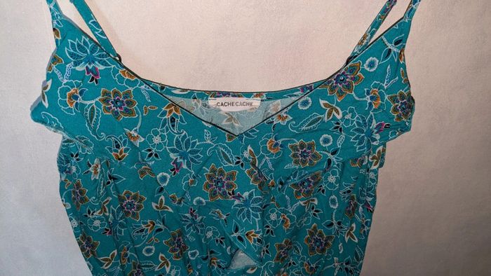 Robe été verte motifs - photo numéro 3