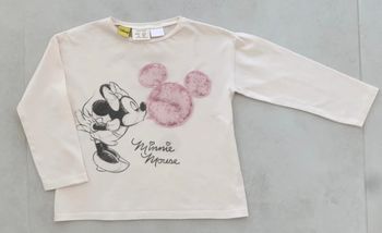 T shirt Minnie zara 2/3 ans manches longues