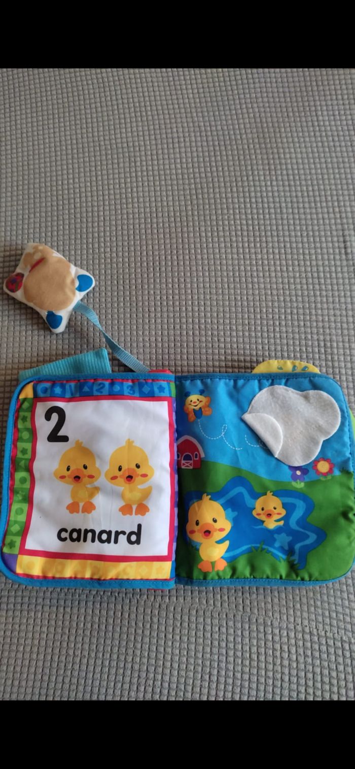 Livre sonore jouet d’éveil bébé chiffre et forme - photo numéro 4