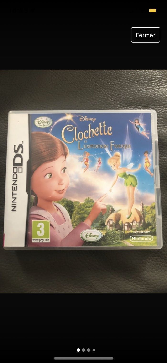 Jeu Nintendo DS Clochette et l’expédition Féerique - photo numéro 1
