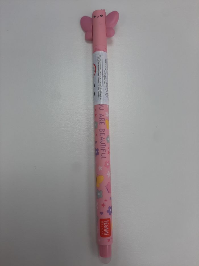 Stylo effaçable papillon Legami