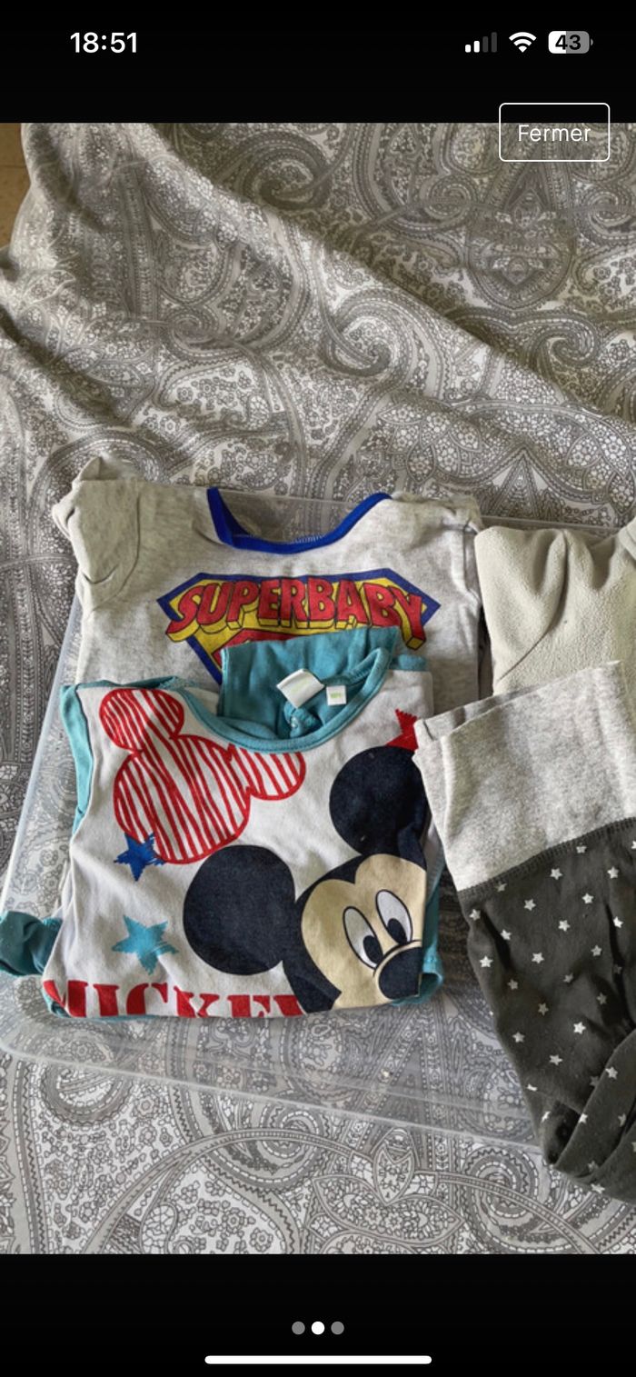 Lot pyjama - photo numéro 3