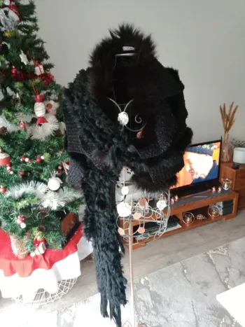 Gilet  sans manches style cape
