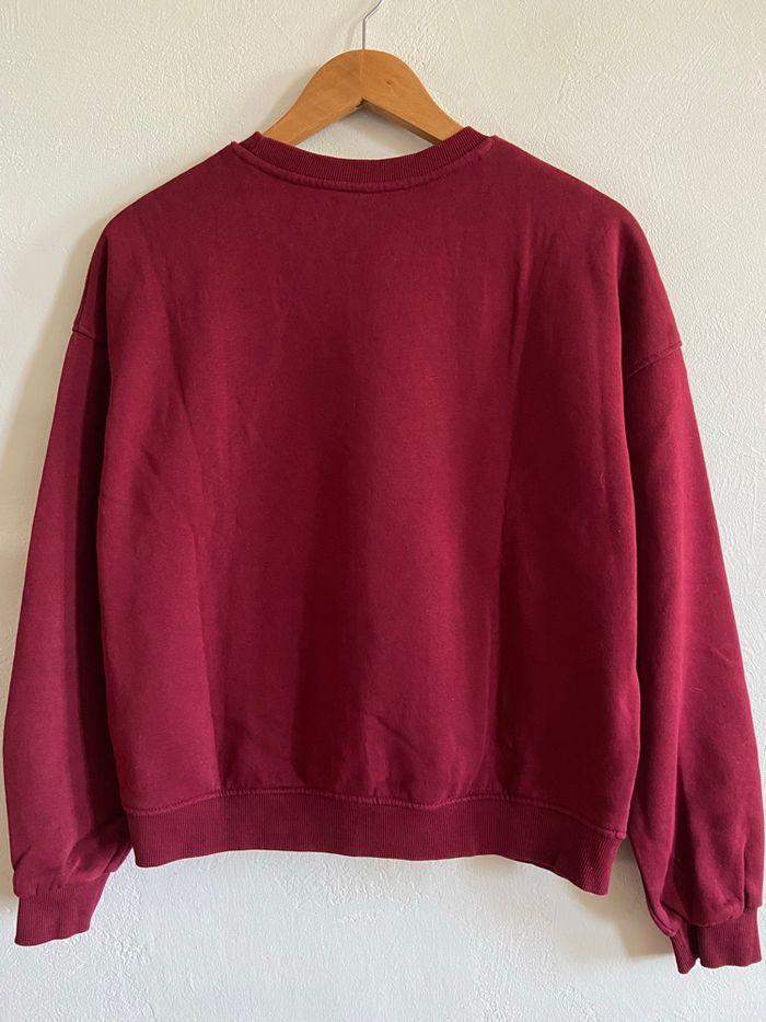 Sweat bordeaux - photo numéro 3