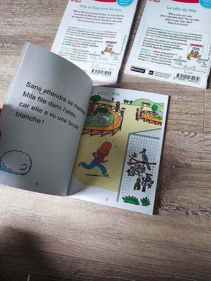 Lot livres enfant mila - photo numéro 3