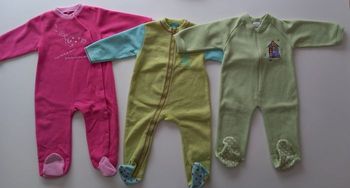 Lot 2 pyjamas hiver