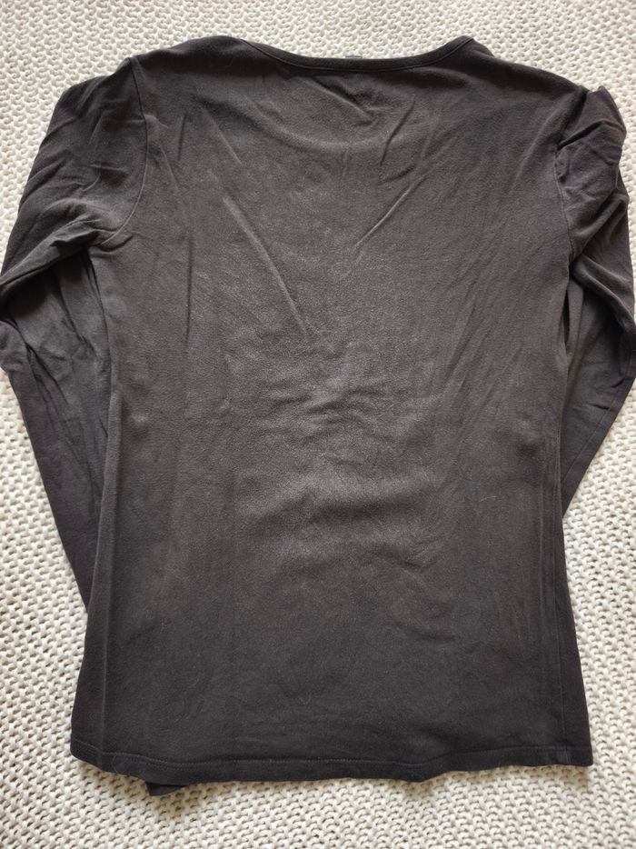T.shirt manches longues gris Kaporal - photo numéro 3