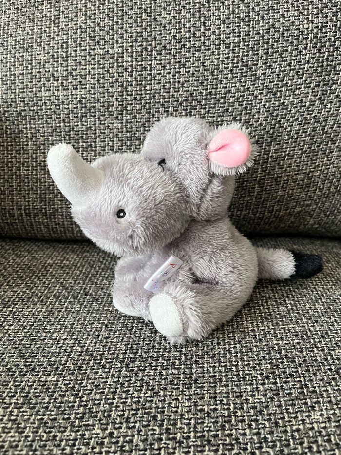 Peluche rhinocéros
