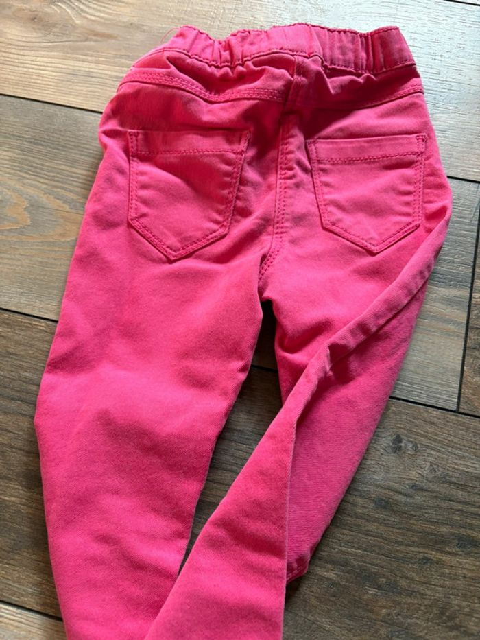 Jeans rose vertbaudet 3 ans fille - photo numéro 4