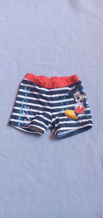 Short de bain Disney baby Mickey taille 18 mois