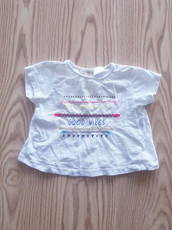 Zara - Tee-shirt à manches courtes