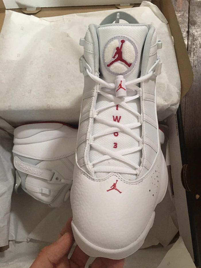 Jordan 6 rings white hot pink - photo numéro 3