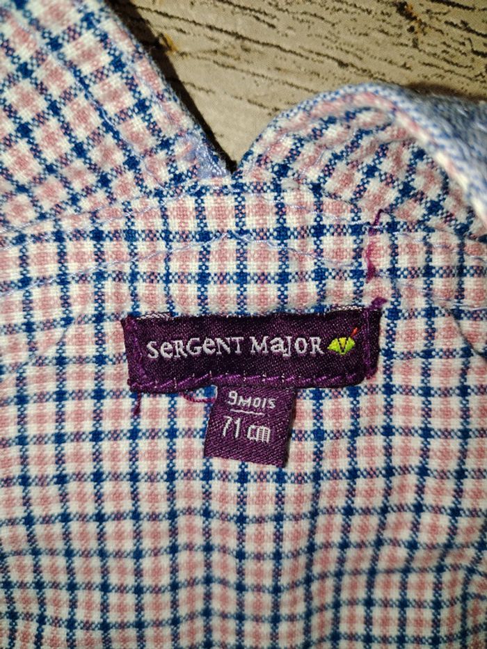 Jolie salopette short été Sergent major garçon 9 mois - photo numéro 7