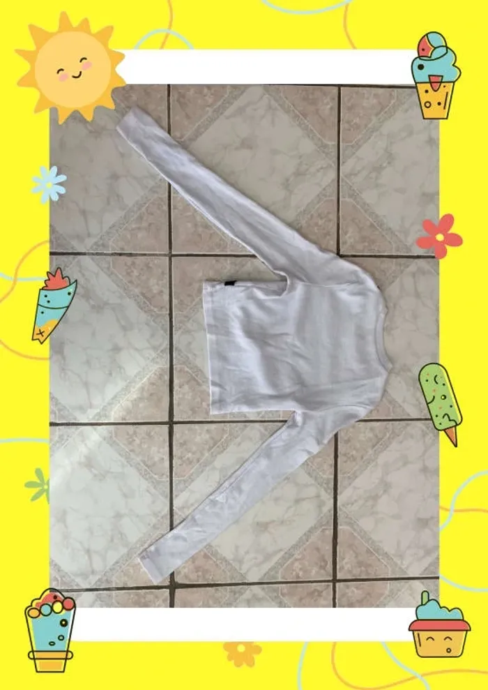 Top court manches longues - photo numéro 7