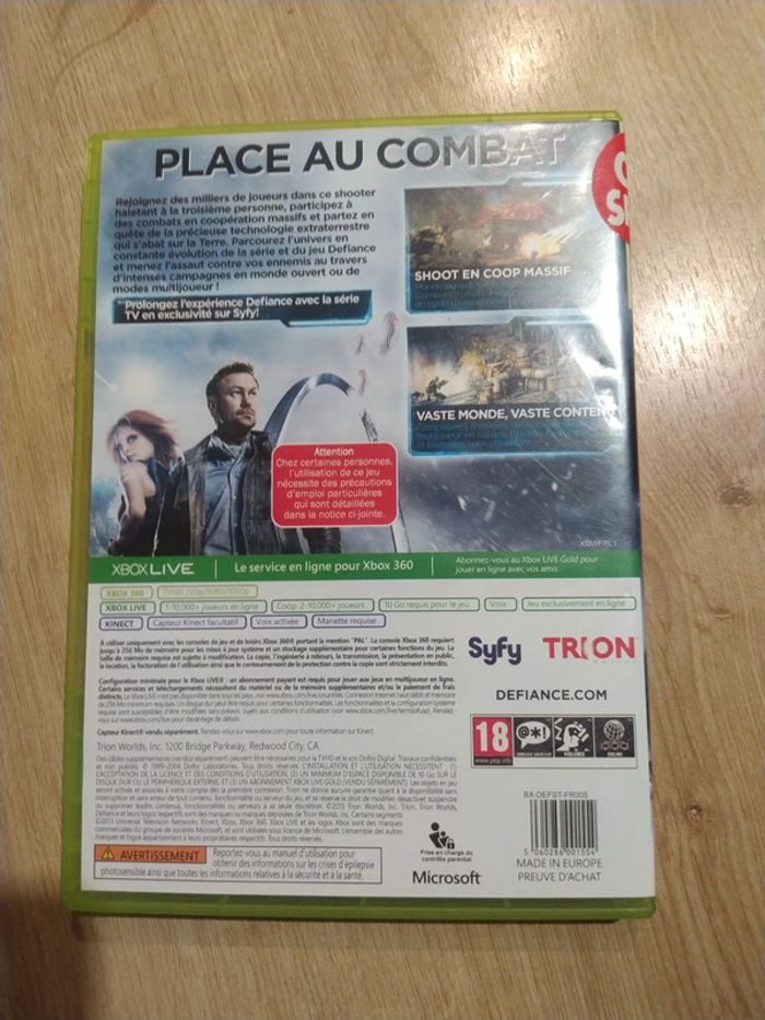 Défiance xbox 360 - photo numéro 2