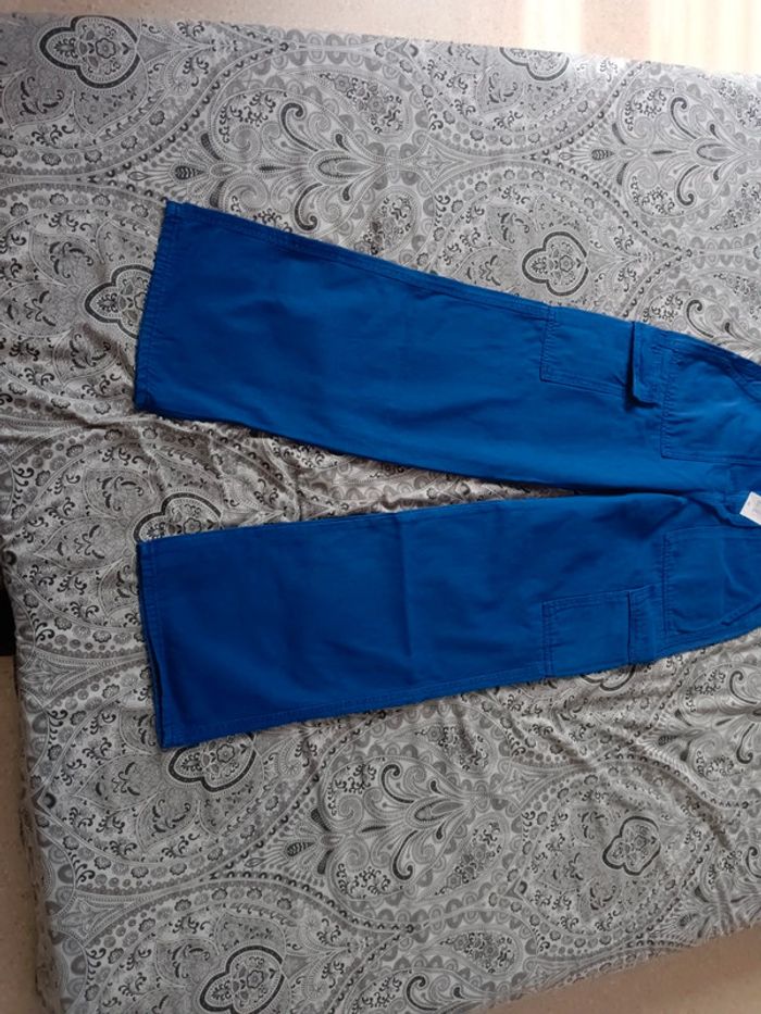 cargo bleu Kiabi - photo numéro 2