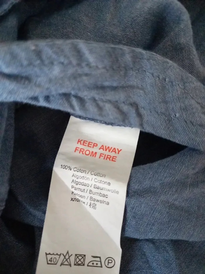 Chemise en jeans 40 - photo numéro 10