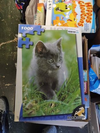 Puzzle 1000 pièces chat
