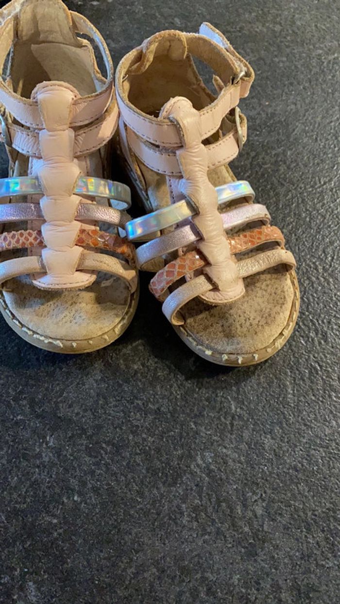 Sandales ,nus pieds chaussures filles taille 23 - photo numéro 4