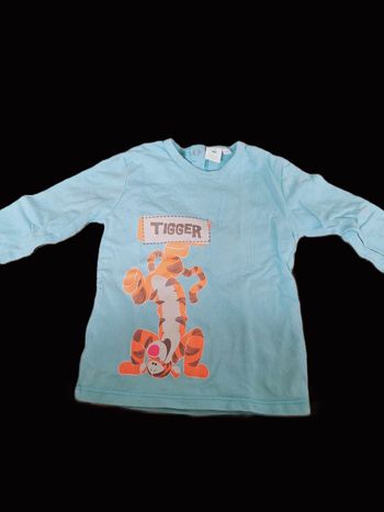 T-shirt manches longues Disney Winnie l'Ourson 12 mois