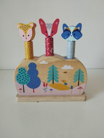 Jeu en bois Djeco les galopins bondissants