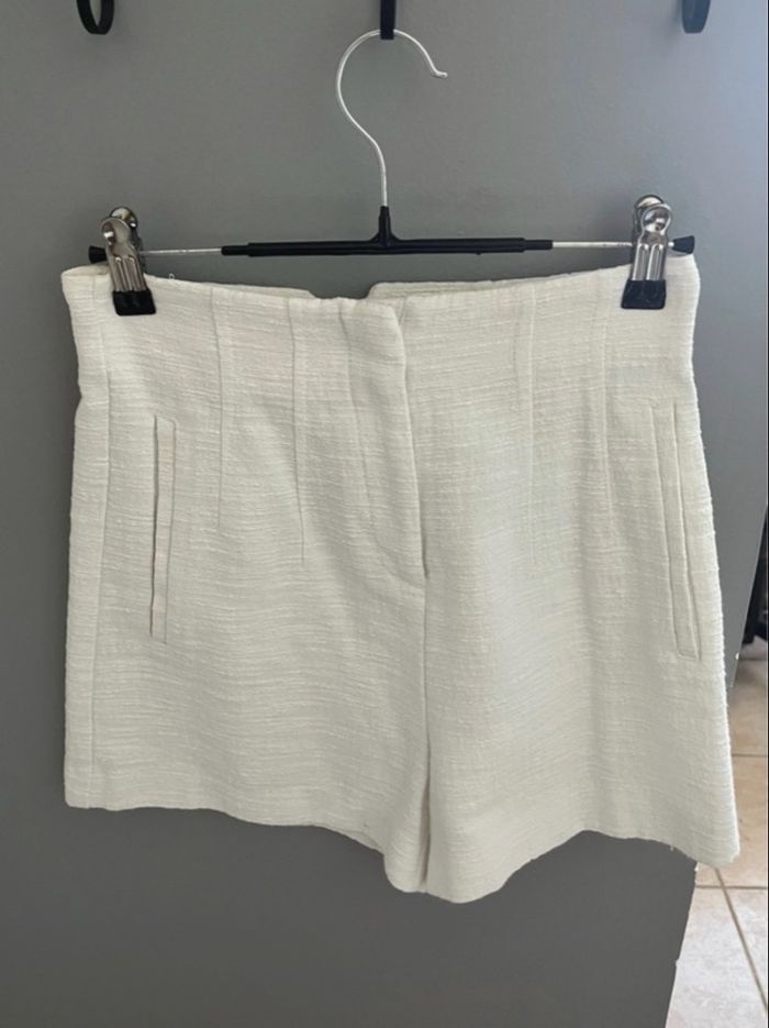 Short blanc Zara