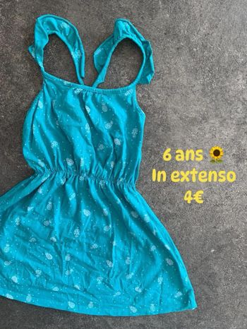 Robe 🌻 6 ans 🌻 In extenso
