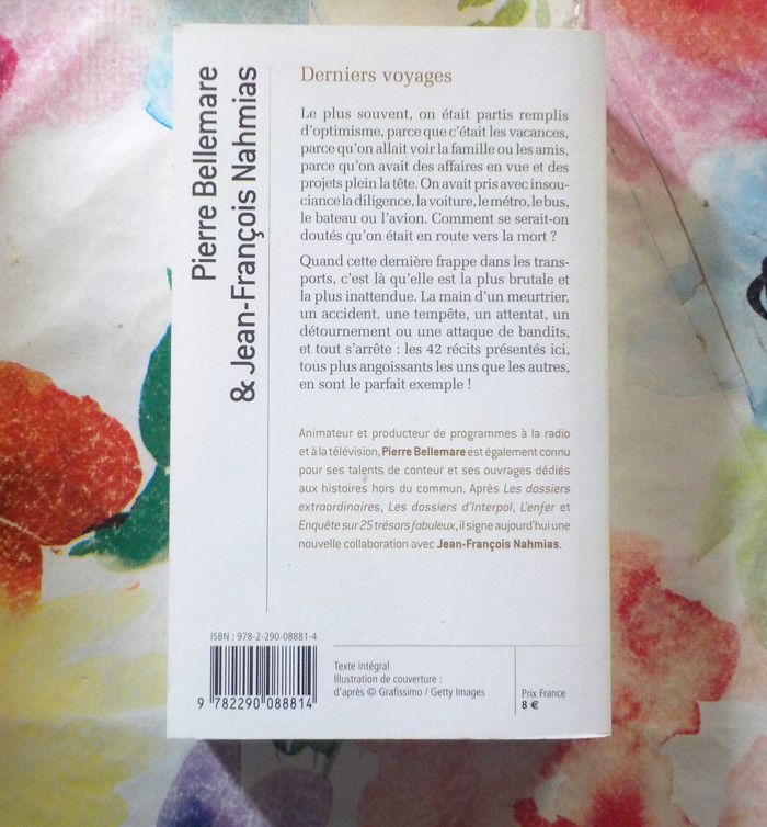DERNIERS VOTAGES par Pierre BELLEMARE Ed. J'ai lu - photo numéro 3