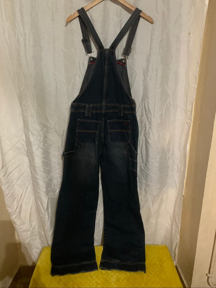 Salopette jean Esprit taille 36 jambes larges régular tres bon état - photo numéro 3