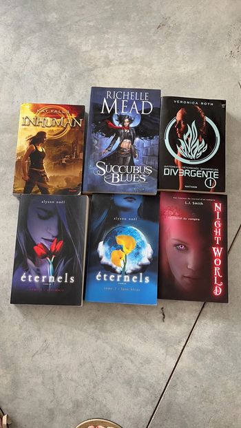 Lot de 6 livres fantasy